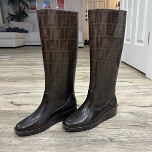 Fendi Rainboots Size 37